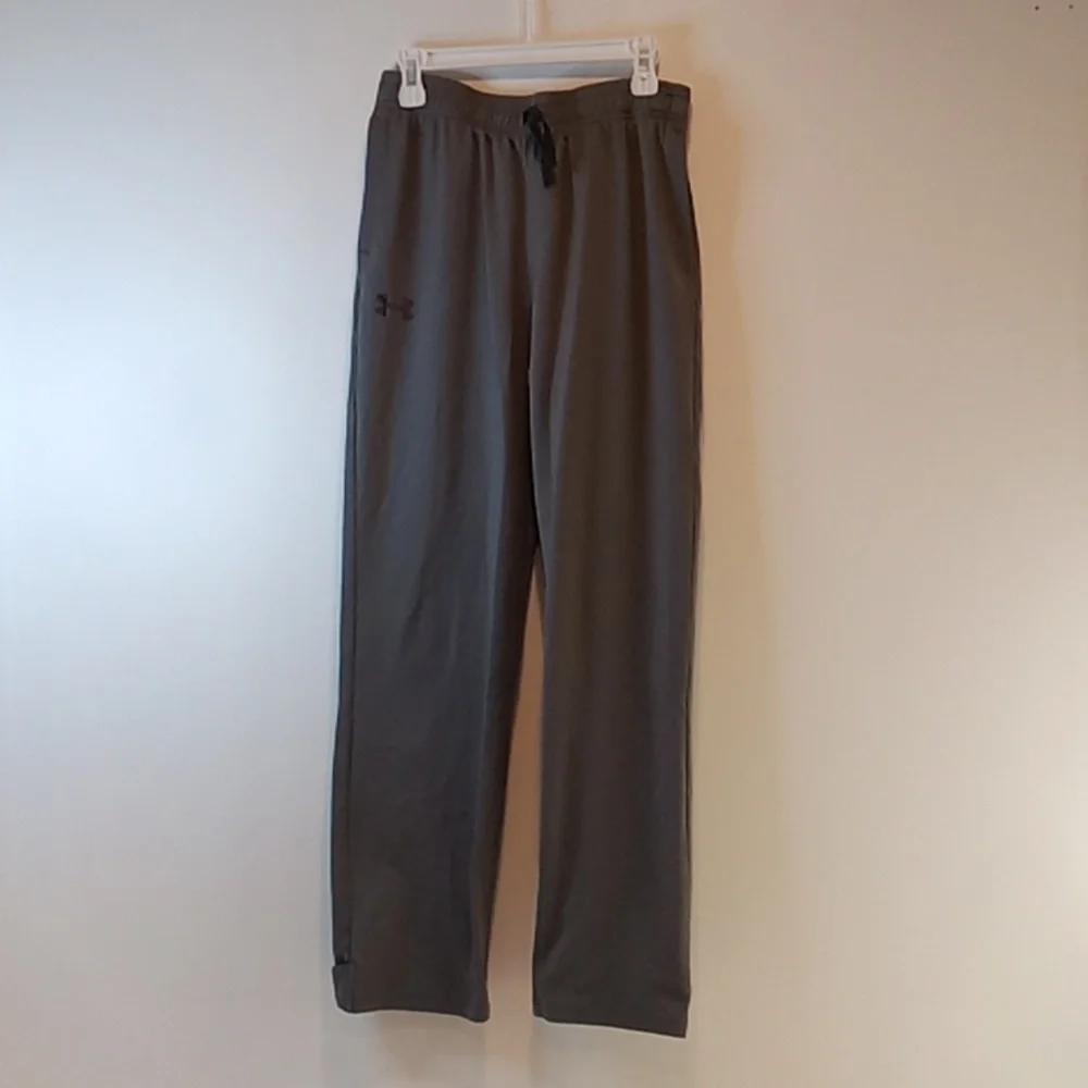 Under Armour Sweatpants Jogging Pants Joggers Youth Sz Large Gray